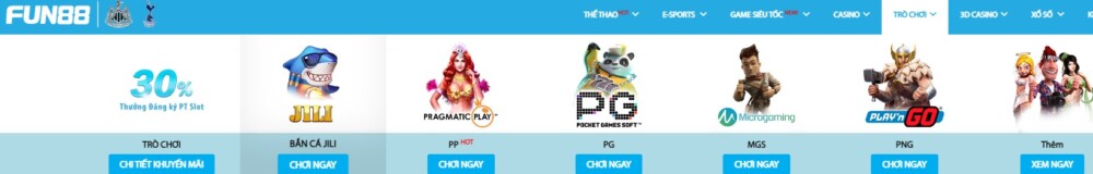 Cá cược bắn cá FUN88