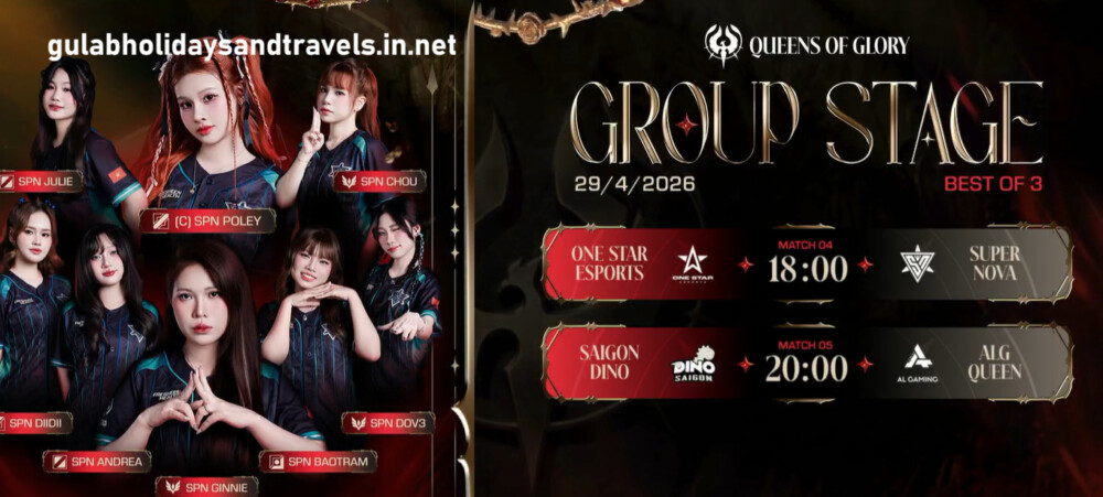 Lịch thi đấu Queens of Glory 29/04 Liên Quân 4 lich thi dau lien quan 29 04 queens of glory 2026